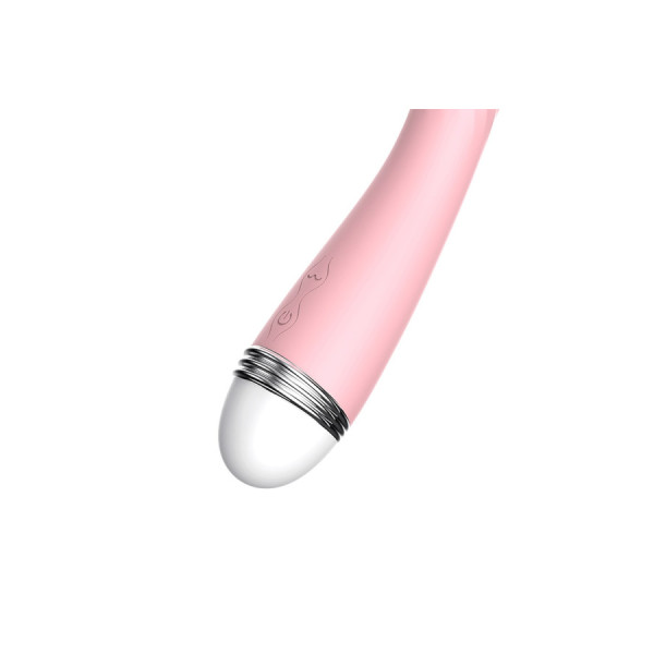 Vibromasseur rose vintage 10 vitesse USB 